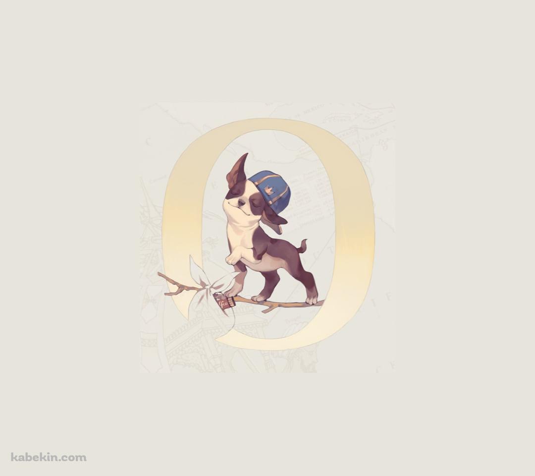 木の枝に乗る青い帽子をかぶったイギー / ジョジョの奇妙な冒険のAndroidの壁紙(1080px x 960px) スマホ用