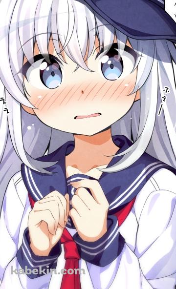 ピクッとしている響 / 艦隊これくしょんのAndroidの壁紙(360px x 592px) スマホ用