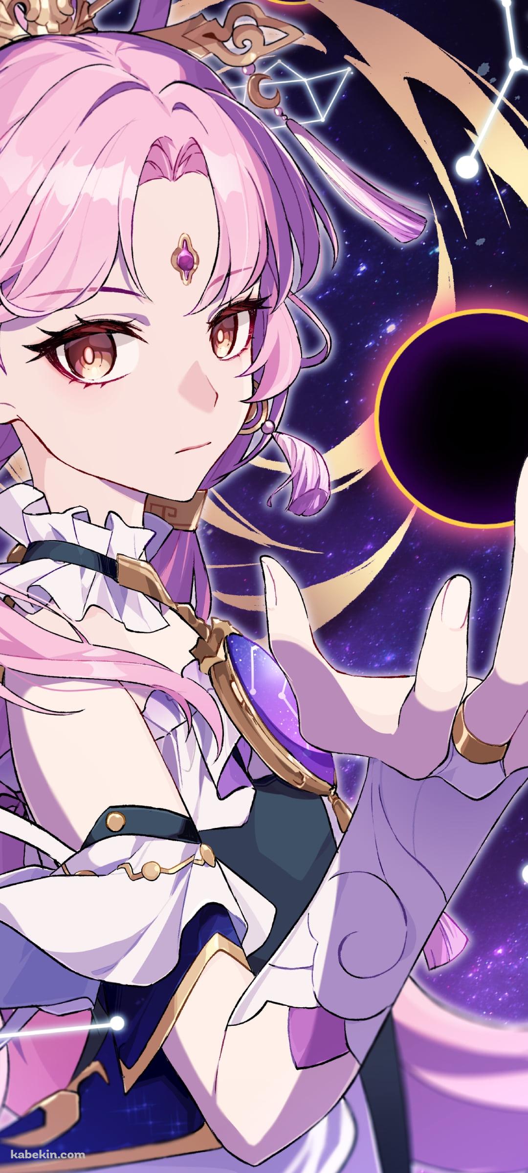 魔法を詠唱する符玄 / 星座 / 崩壊:スターレイルのAndroidの壁紙(1080px x 2400px) スマホ用