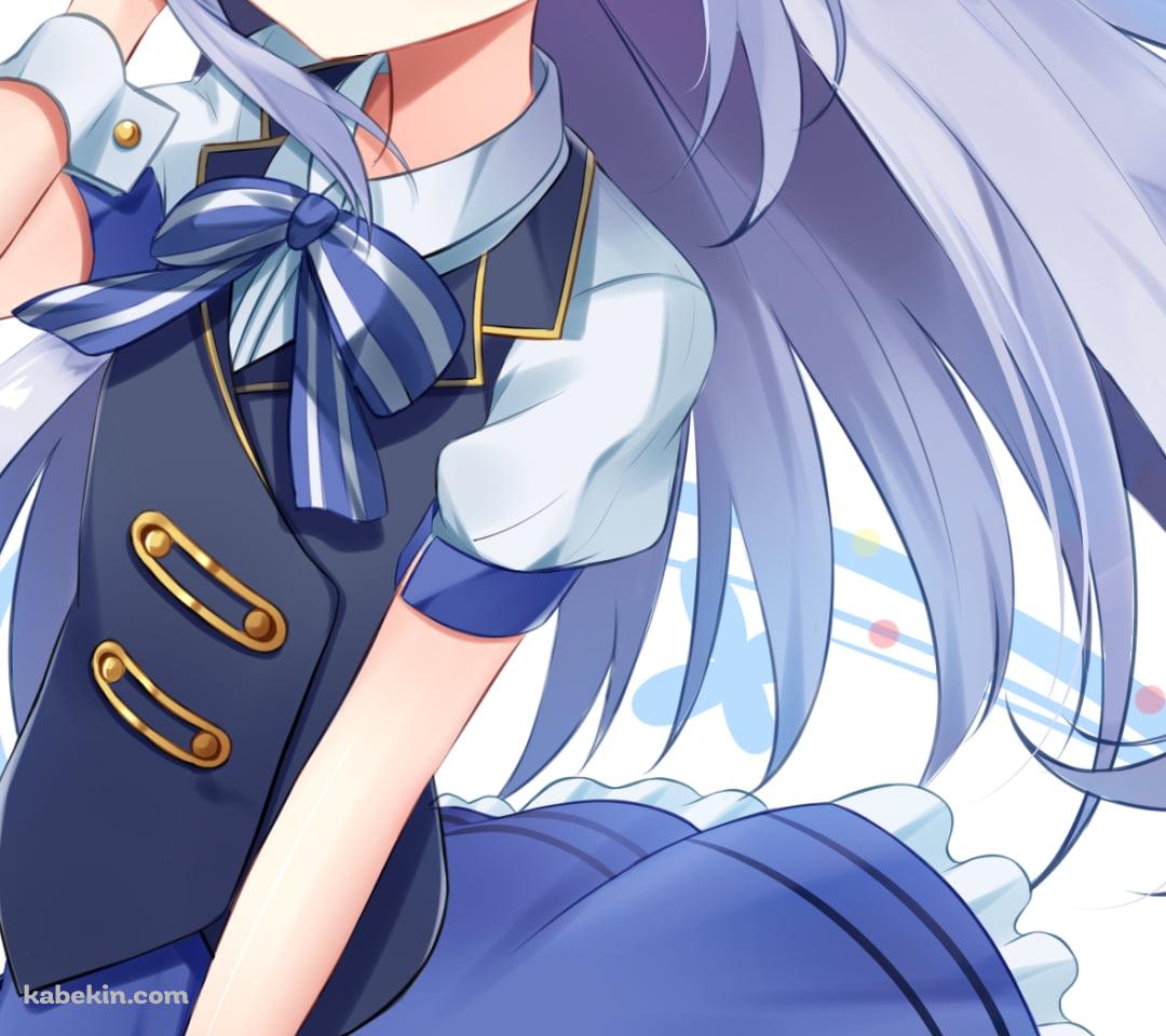 ジャンプする可愛い香風智乃 / ティッピー / ご注文はうさぎですか?のAndroidの壁紙(1080px x 960px) スマホ用