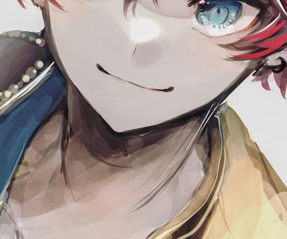 赤毛の天城一彩(あまぎひいろ) / 青い瞳 / あんさんぶるスターズ!のAndroidの壁紙(960px x 800px) スマホ用