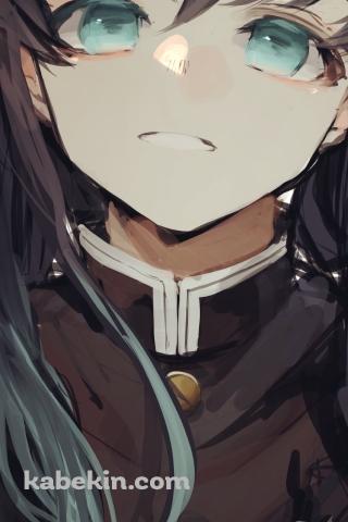 時透無一郎 (ときとうむいちろう) / ラフスケッチ / 鬼滅の刃のAndroidの壁紙(320px x 480px) スマホ用