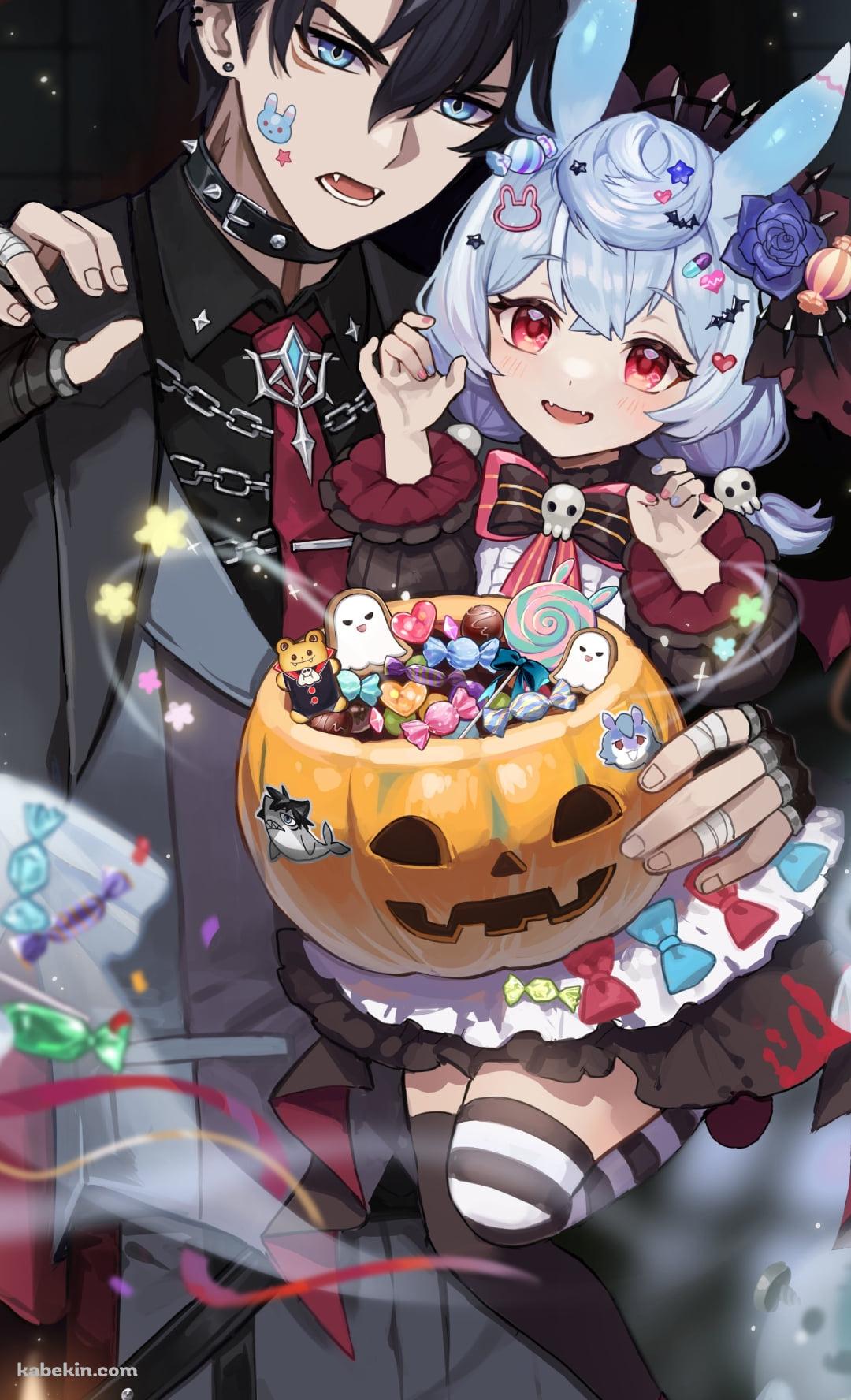 パンプキンとリオセスリとシグウィン / 原神のAndroidの壁紙(1080px x 1776px) スマホ用