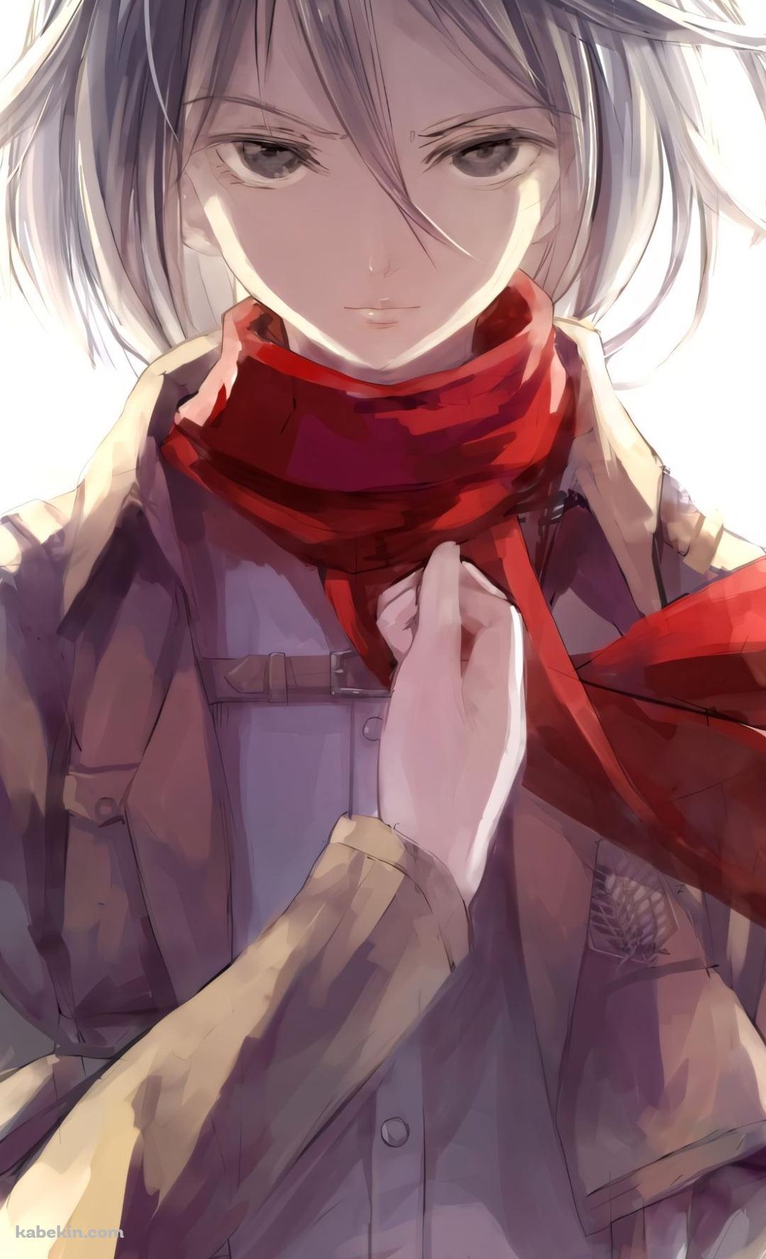 心臓を捧げよ / ミカサ・アッカーマン / 進撃の巨人のAndroidの壁紙(1080px x 1776px) スマホ用