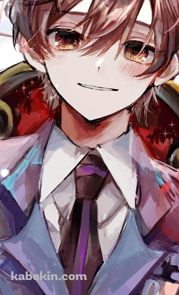 赤い薔薇と藤岡ハルヒ / 桜蘭高校ホスト部のAndroidの壁紙(360px x 592px) スマホ用