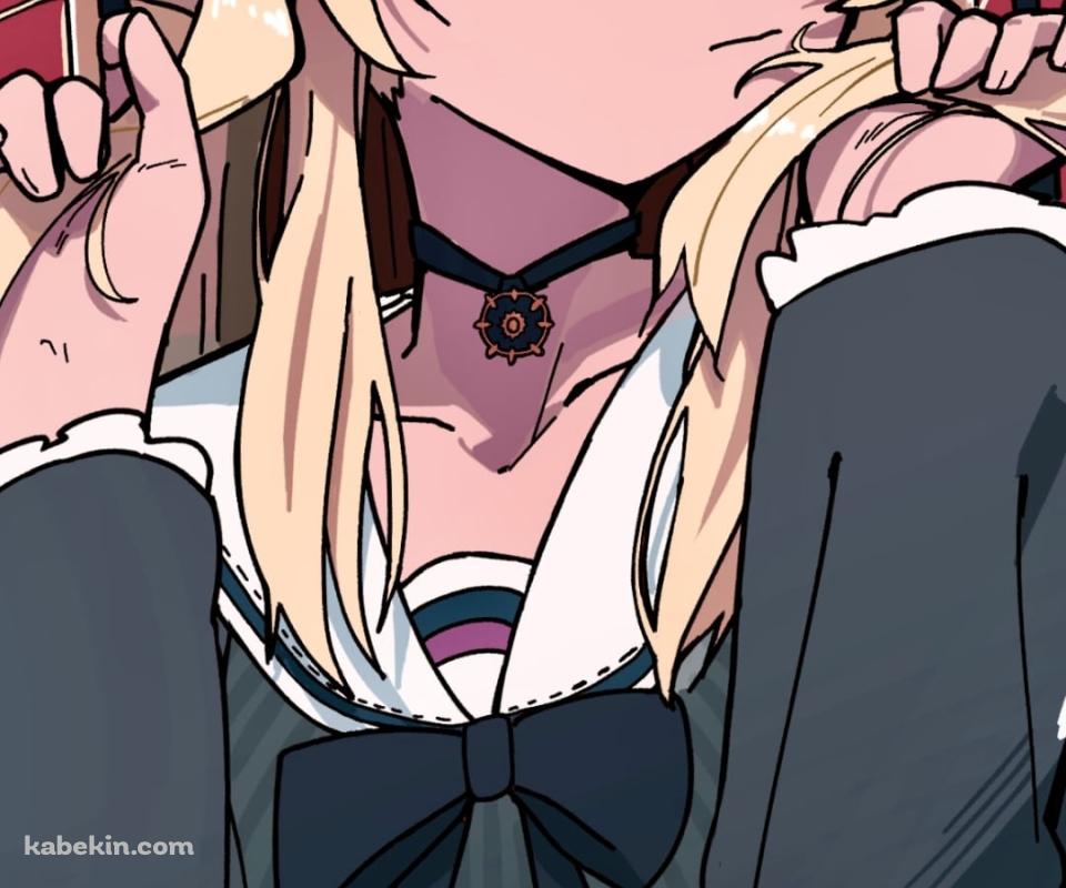 ツインテールの髪を持つ不知火フレア / ホロライブ / バーチャルYouTuber / VtuberのAndroidの壁紙(960px x 800px) スマホ用