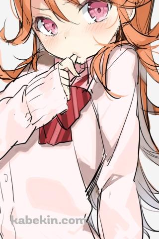 親指をくわえる可愛い臼田スミレ / Tokyo 7th シスターズのAndroidの壁紙(320px x 480px) スマホ用