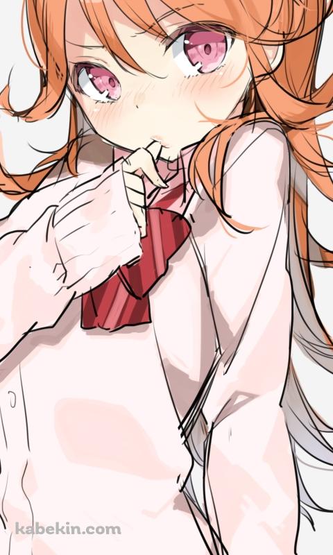 親指をくわえる可愛い臼田スミレ / Tokyo 7th シスターズのAndroidの壁紙(480px x 800px) スマホ用