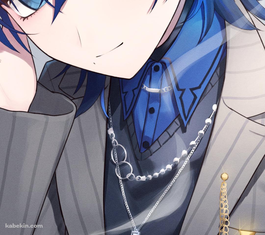 コーヒーを飲む火威青 / ホロライブ / バーチャルYouTuber / VtuberのAndroidの壁紙(1080px x 960px) スマホ用