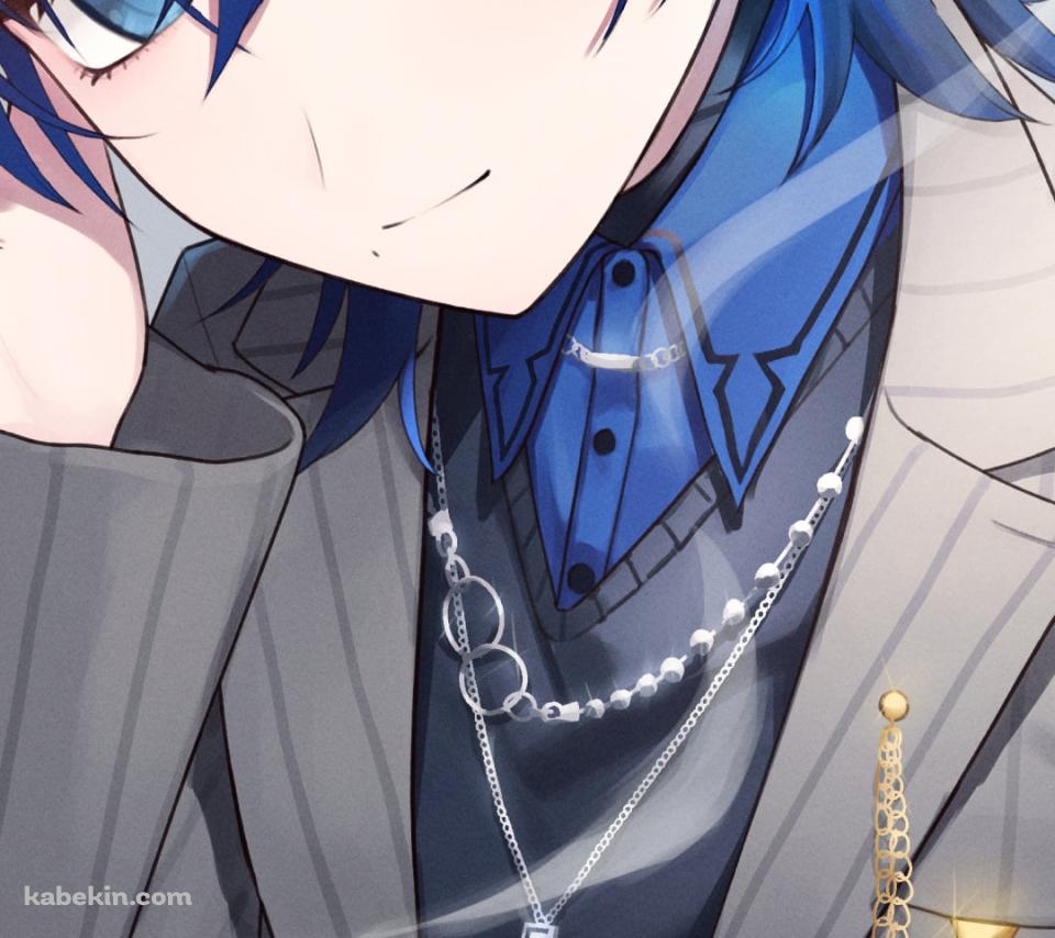 コーヒーを飲む火威青 / ホロライブ / バーチャルYouTuber / VtuberのAndroidの壁紙(960px x 854px) スマホ用