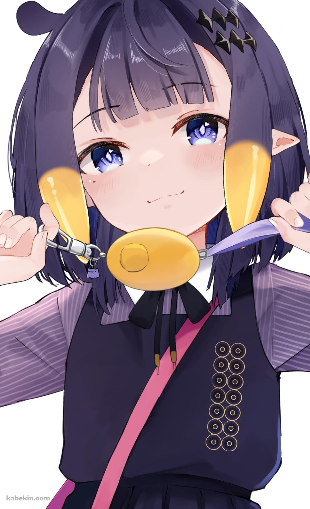 防犯ブザーを持つ一伊那尓栖 / ホロライブ / バーチャルYouTuber / VtuberのAndroidの壁紙(1080px x 1776px) スマホ用