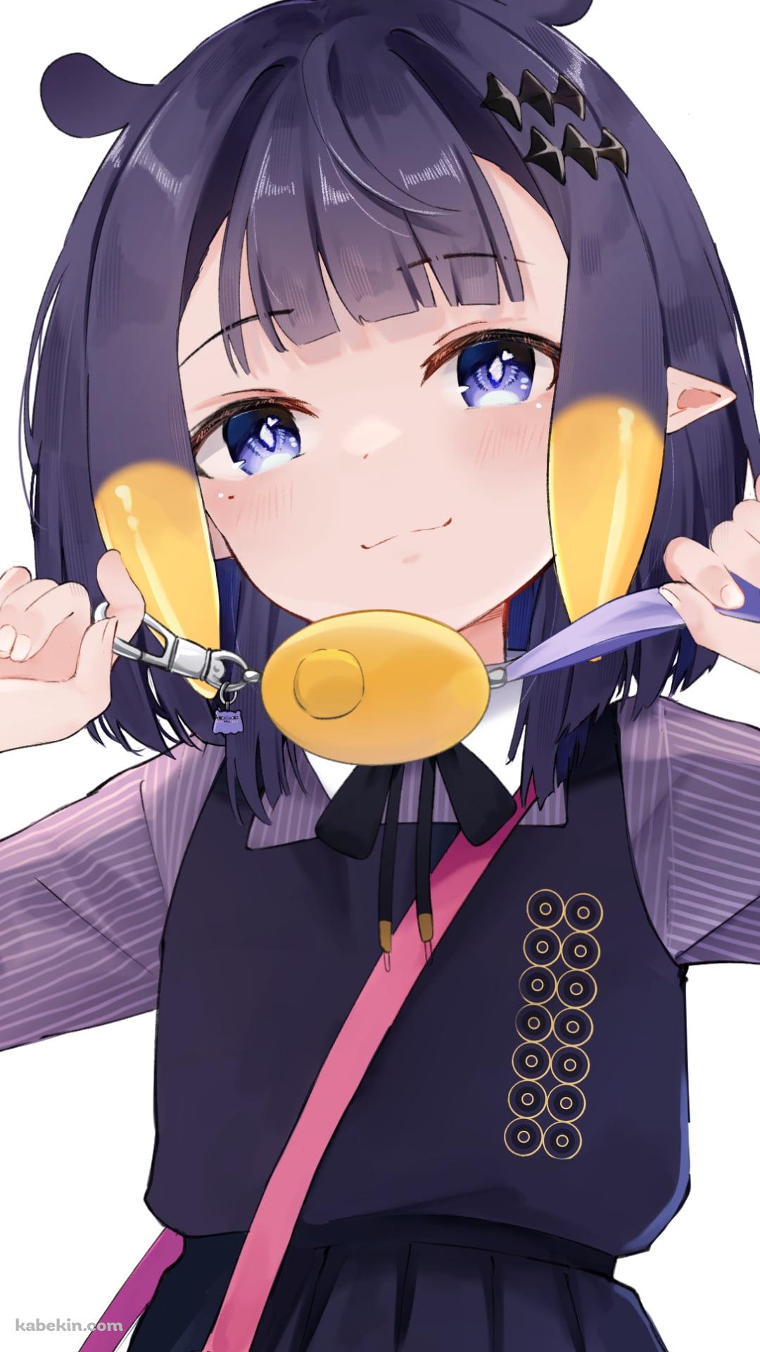 防犯ブザーを持つ一伊那尓栖 / ホロライブ / バーチャルYouTuber / VtuberのAndroidの壁紙(1080px x 1920px) スマホ用