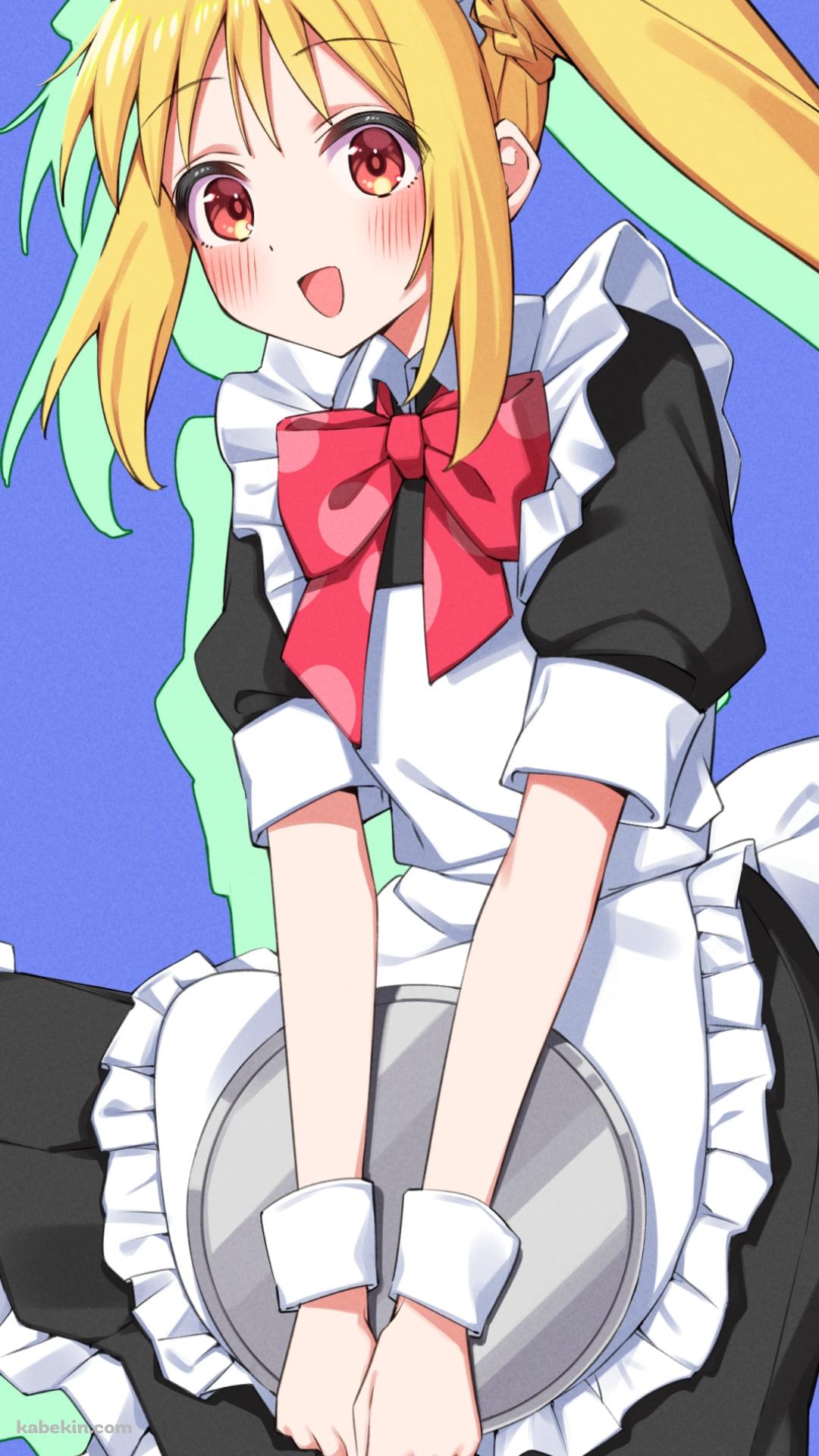 メイド姿の伊地知虹夏 / ぼっち・ざ・ろっく!のAndroidの壁紙(1080px x 1920px) スマホ用