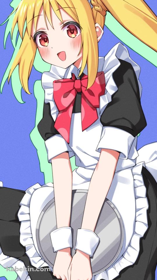 メイド姿の伊地知虹夏 / ぼっち・ざ・ろっく!のAndroidの壁紙(540px x 960px) スマホ用