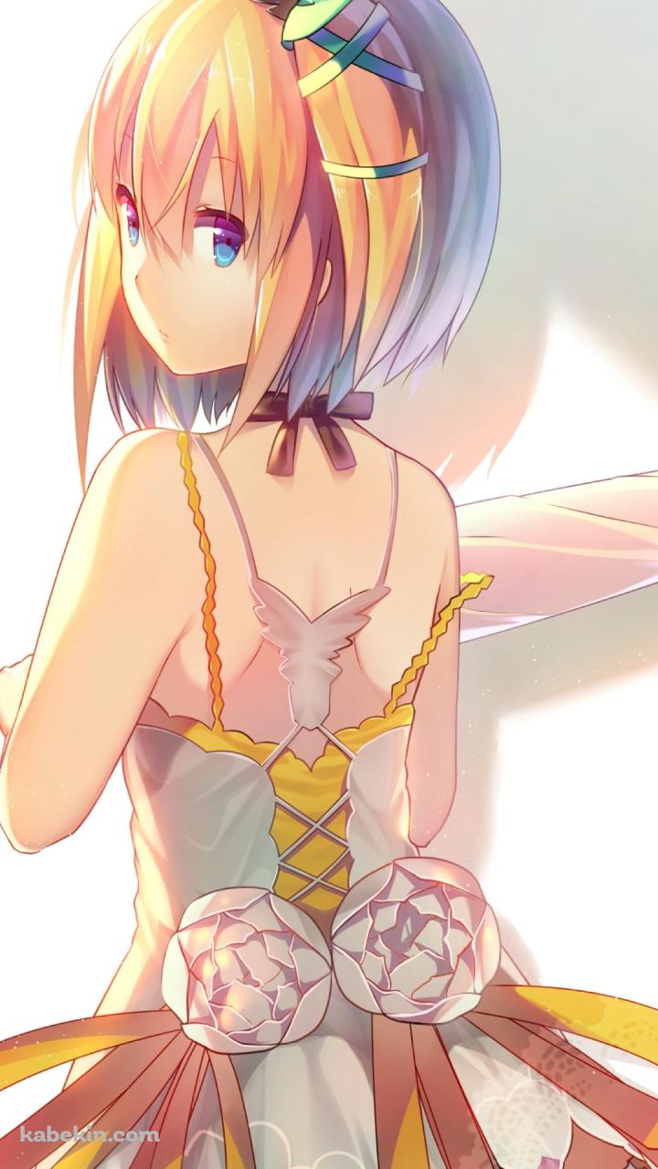 傘を持つフリフリのドレスを着た可愛いエドナ / テイルズオブゼスティリアのAndroidの壁紙(720px x 1280px) スマホ用