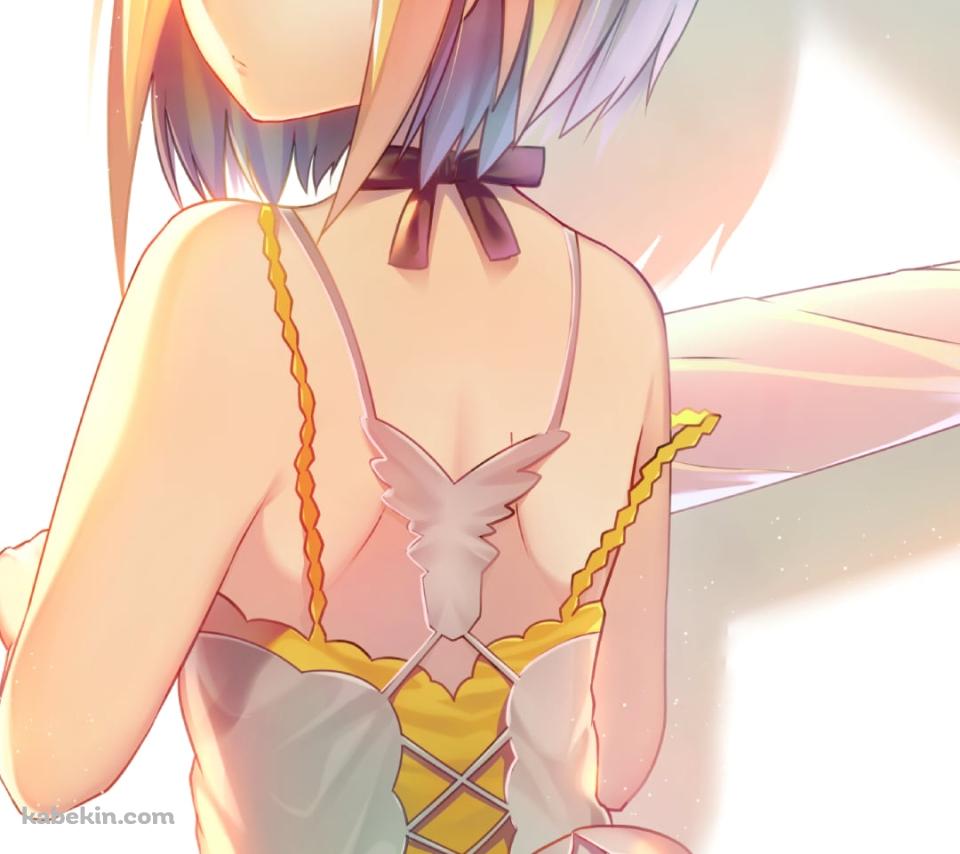 傘を持つフリフリのドレスを着た可愛いエドナ / テイルズオブゼスティリアのAndroidの壁紙(960px x 854px) スマホ用