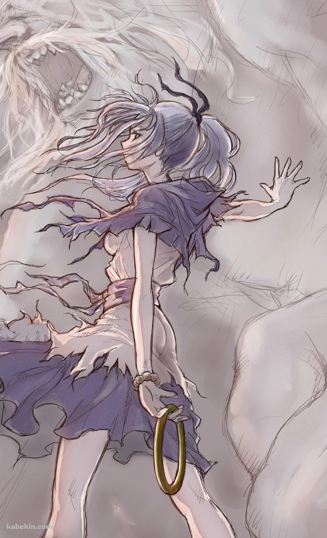 雲山と雲居一輪 / 東方のAndroidの壁紙(1080px x 1776px) スマホ用