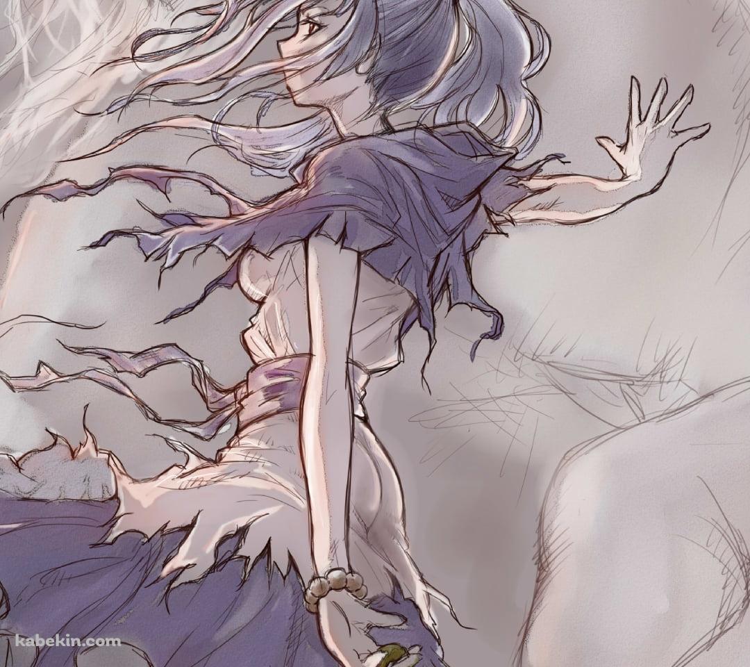 雲山と雲居一輪 / 東方のAndroidの壁紙(1080px x 960px) スマホ用