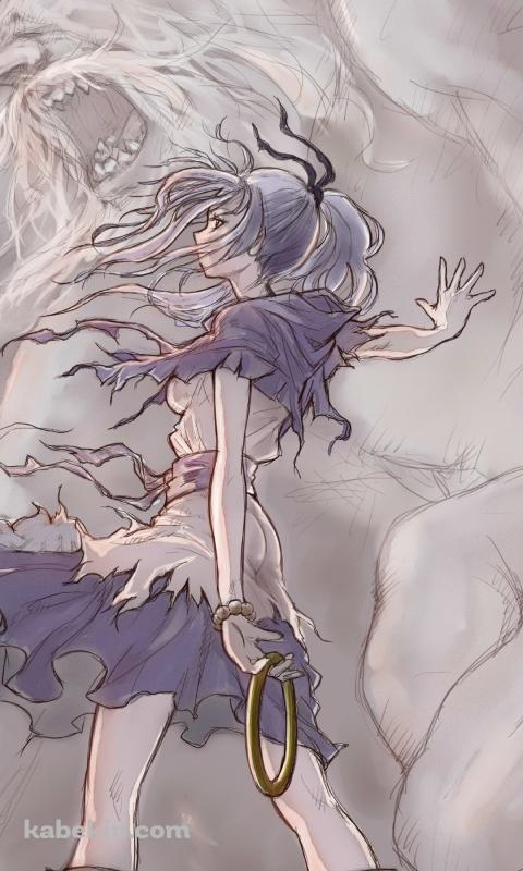 雲山と雲居一輪 / 東方のAndroidの壁紙(480px x 800px) スマホ用