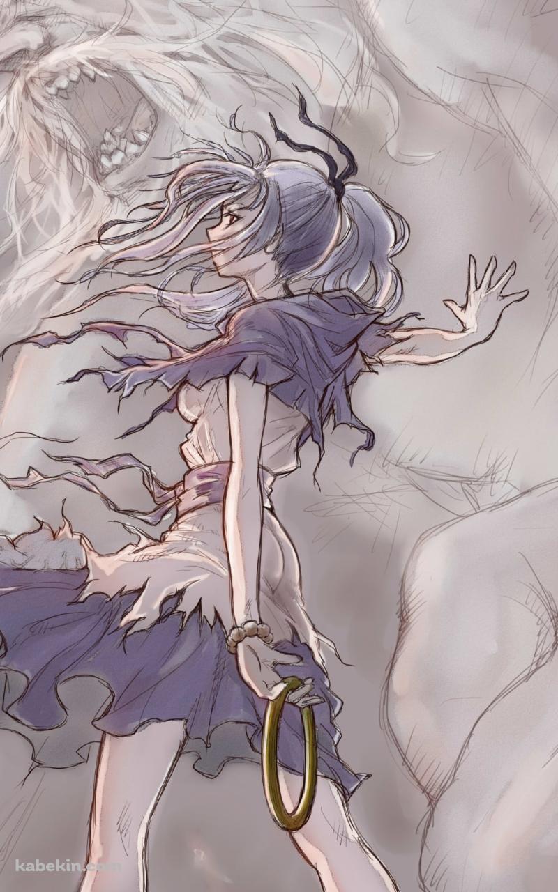 雲山と雲居一輪 / 東方のAndroidの壁紙(800px x 1280px) スマホ用