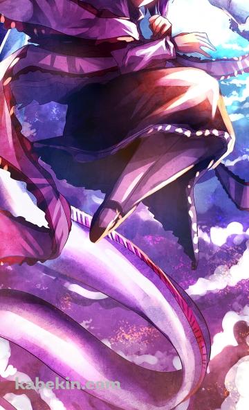 永江衣玖とリュウグウノツカイ / 東方のAndroidの壁紙(360px x 592px) スマホ用