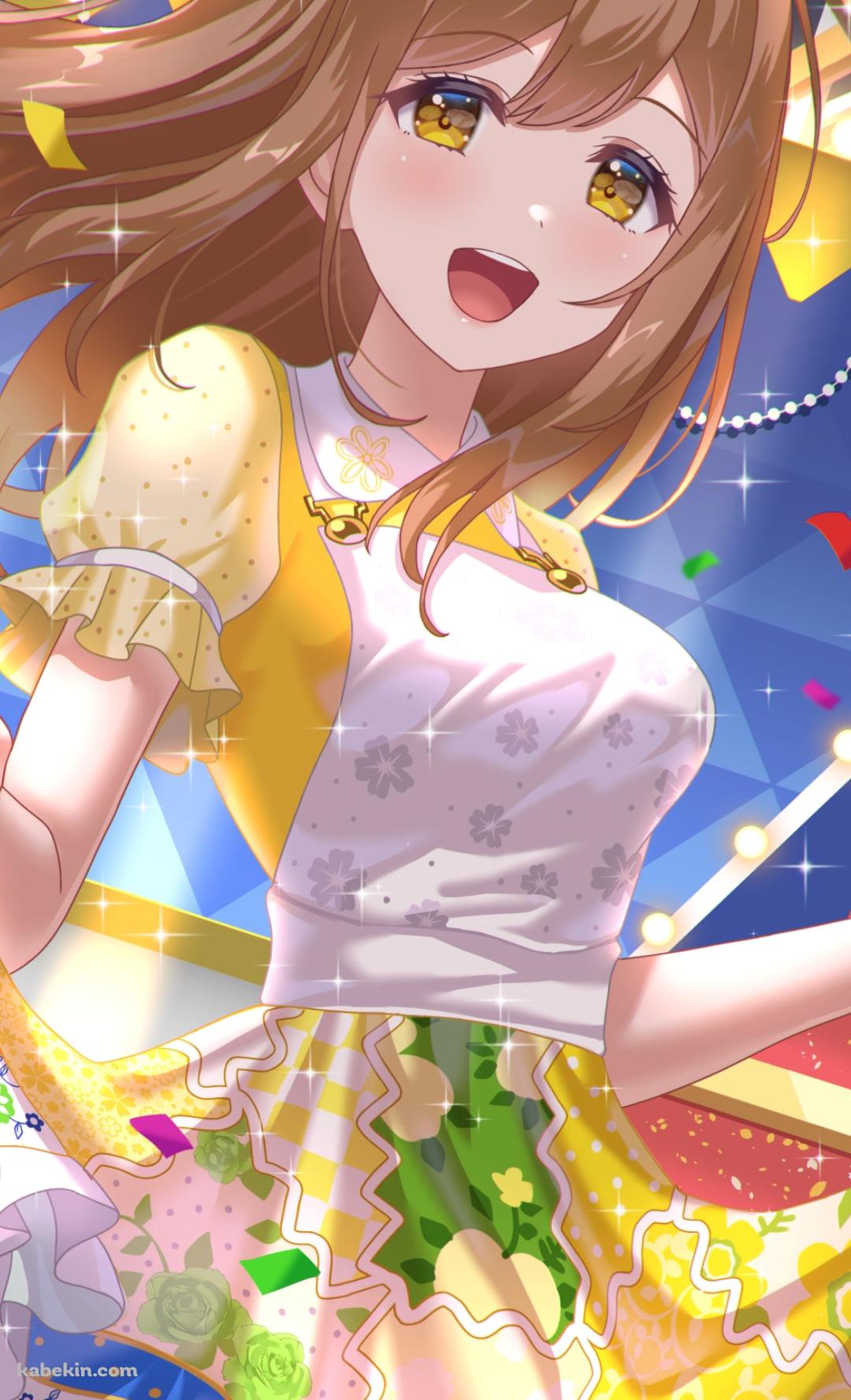 スカートの裾を持つ国木田花丸 / ラブライブ!サンシャイン!!のAndroidの壁紙(1080px x 1776px) スマホ用