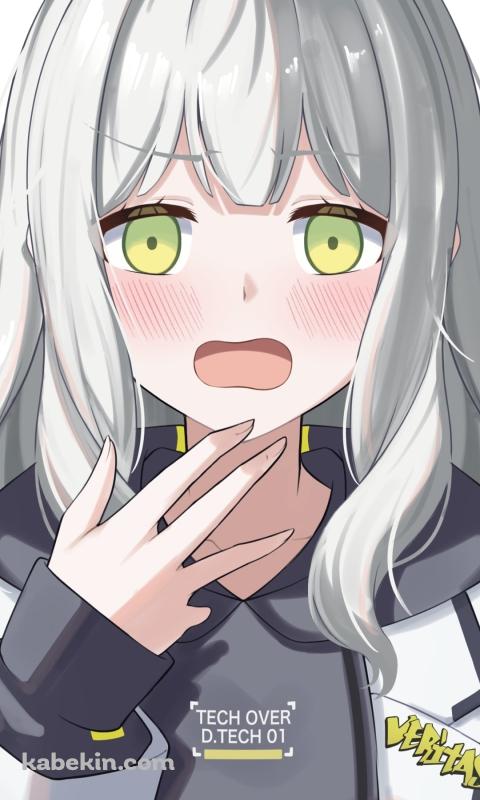 慌てる可愛い小鈎ハレ (おまがりはれ) / ブルーアーカイブのAndroidの壁紙(480px x 800px) スマホ用