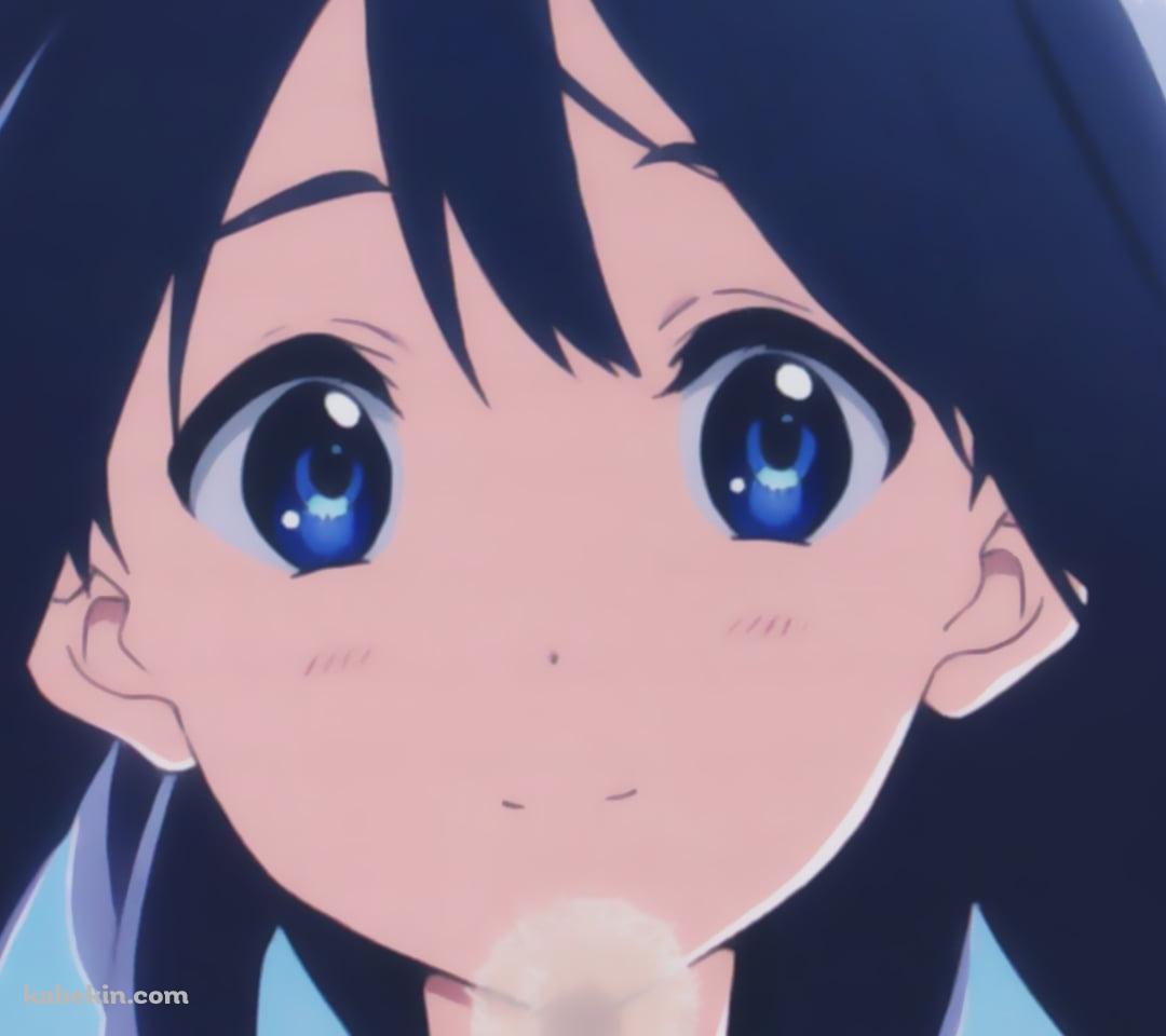 タンポポの綿毛を持つ可愛い北白川たまこ / たまこまーけっとのAndroidの壁紙(1080px x 960px) スマホ用