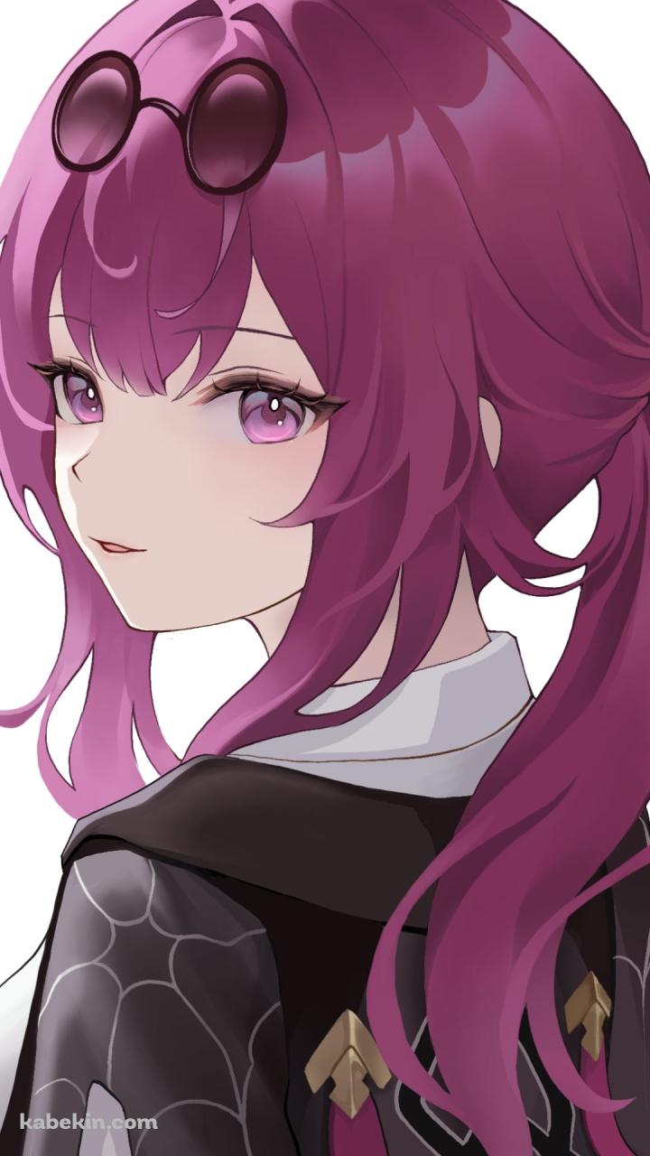 こちらに振り返る可愛いカフカ / 紫の髪色 / 崩壊:スターレイルのAndroidの壁紙(720px x 1280px) スマホ用