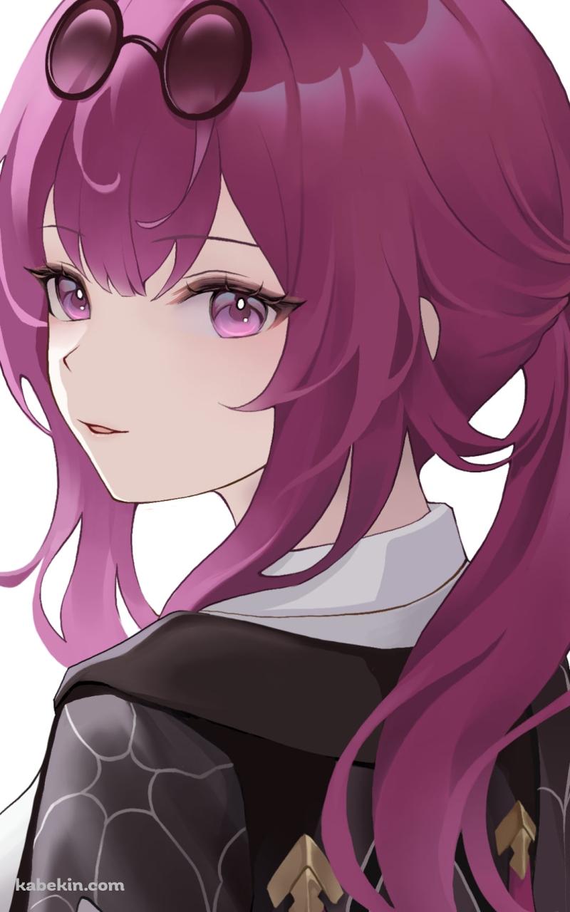 こちらに振り返る可愛いカフカ / 紫の髪色 / 崩壊:スターレイルのAndroidの壁紙(800px x 1280px) スマホ用