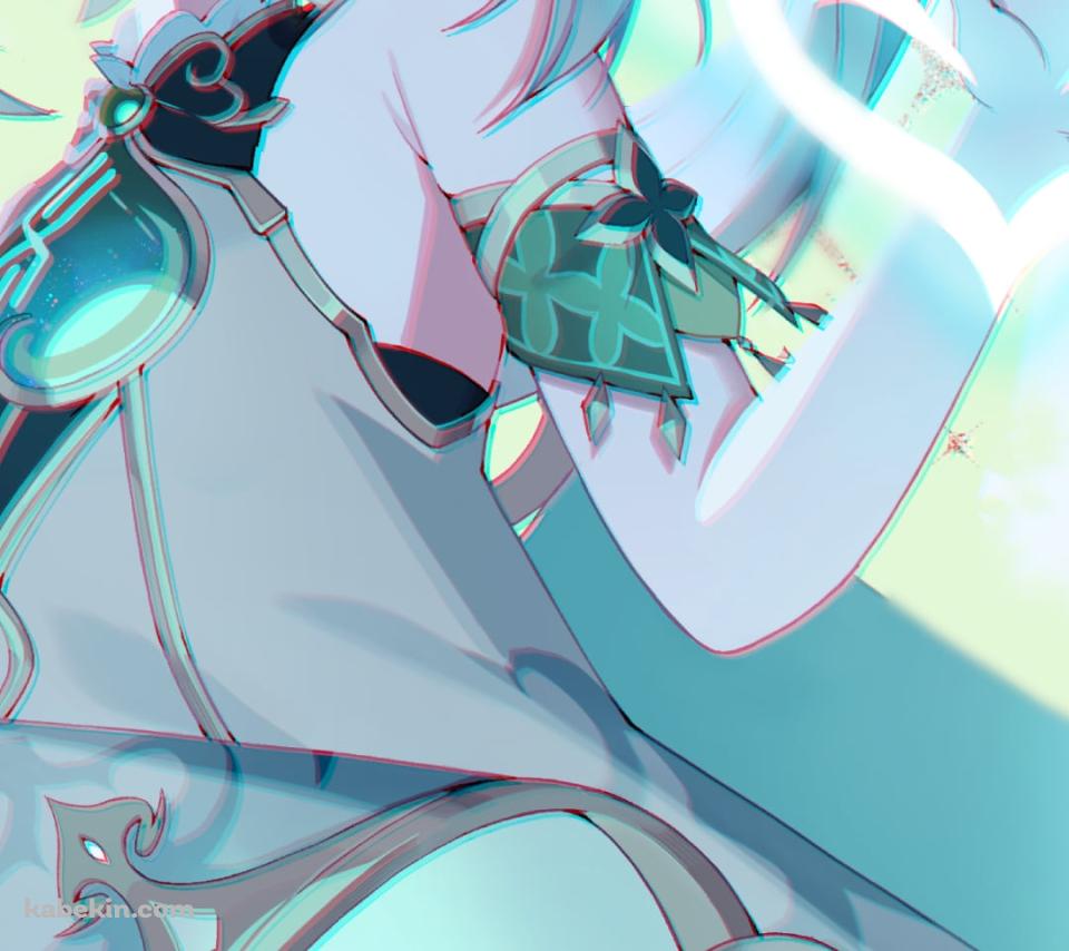 ハートに手をかざす可愛いナヒーダ / 原神のAndroidの壁紙(960px x 854px) スマホ用