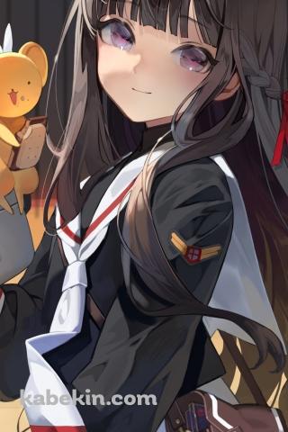 ビデオカメラを持つ可愛い大道寺知世 / ケロちゃん / カードキャプターさくらのAndroidの壁紙(320px x 480px) スマホ用