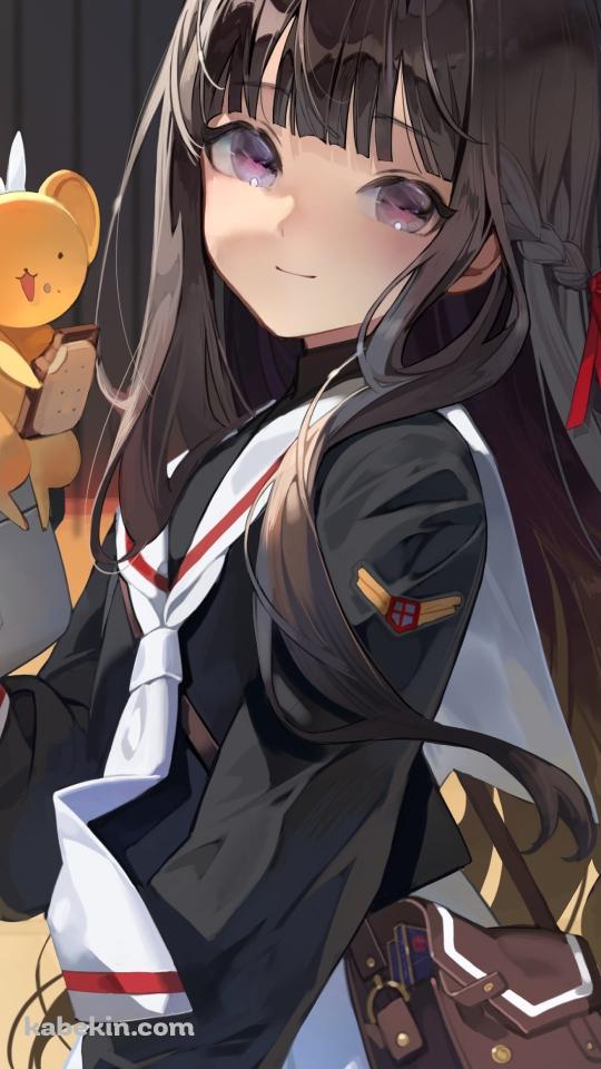 ビデオカメラを持つ可愛い大道寺知世 / ケロちゃん / カードキャプターさくらのAndroidの壁紙(540px x 960px) スマホ用