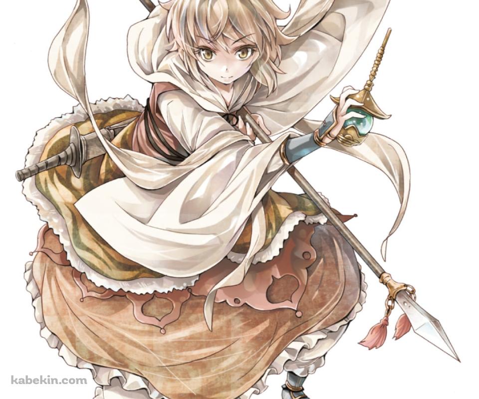 武器をかまえる寅丸星 / 東方のAndroidの壁紙(960px x 800px) スマホ用
