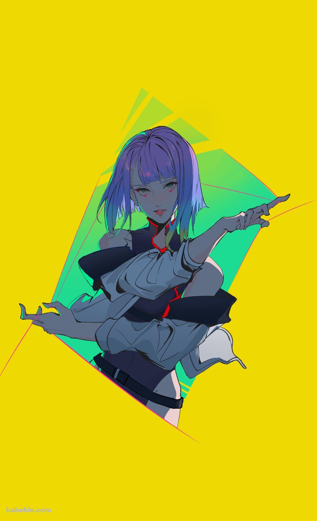 糸を操るルーシー / サイバーパンク エッジランナーズのAndroidの壁紙(1080px x 1776px) スマホ用