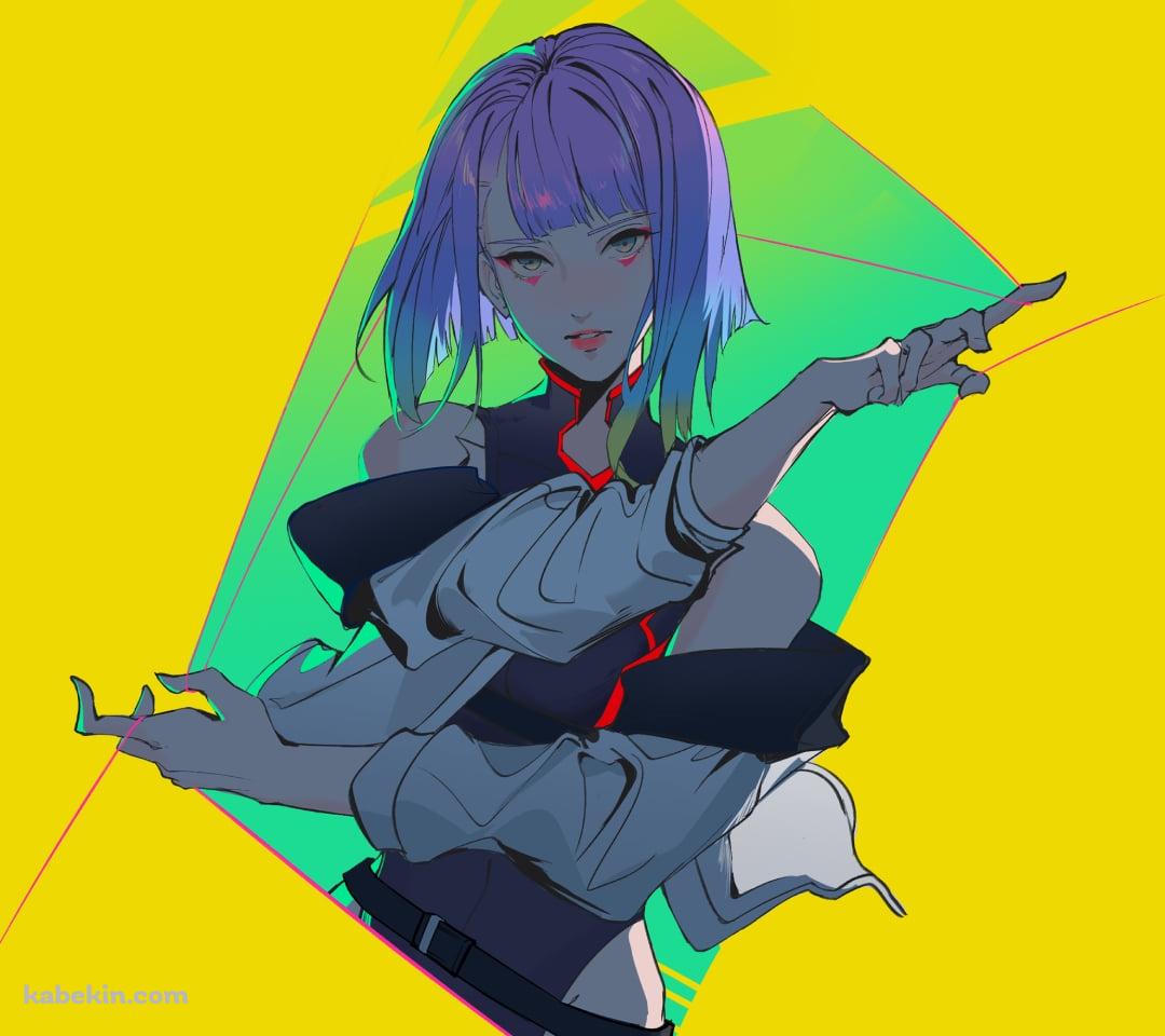 糸を操るルーシー / サイバーパンク エッジランナーズのAndroidの壁紙(1080px x 960px) スマホ用