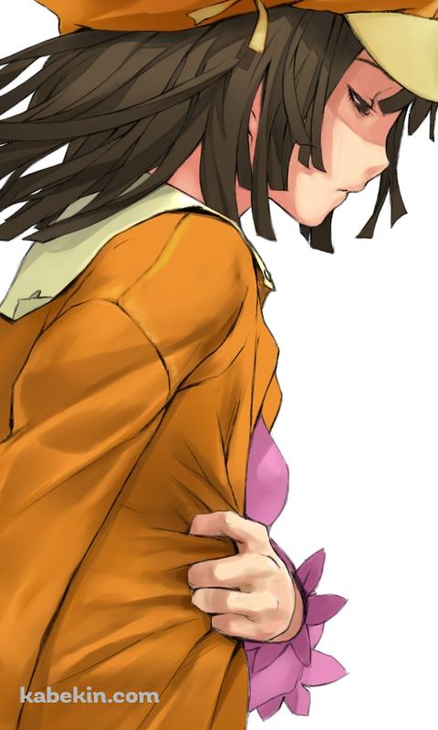 うつむく千石撫子 / 化物語のAndroidの壁紙(480px x 800px) スマホ用