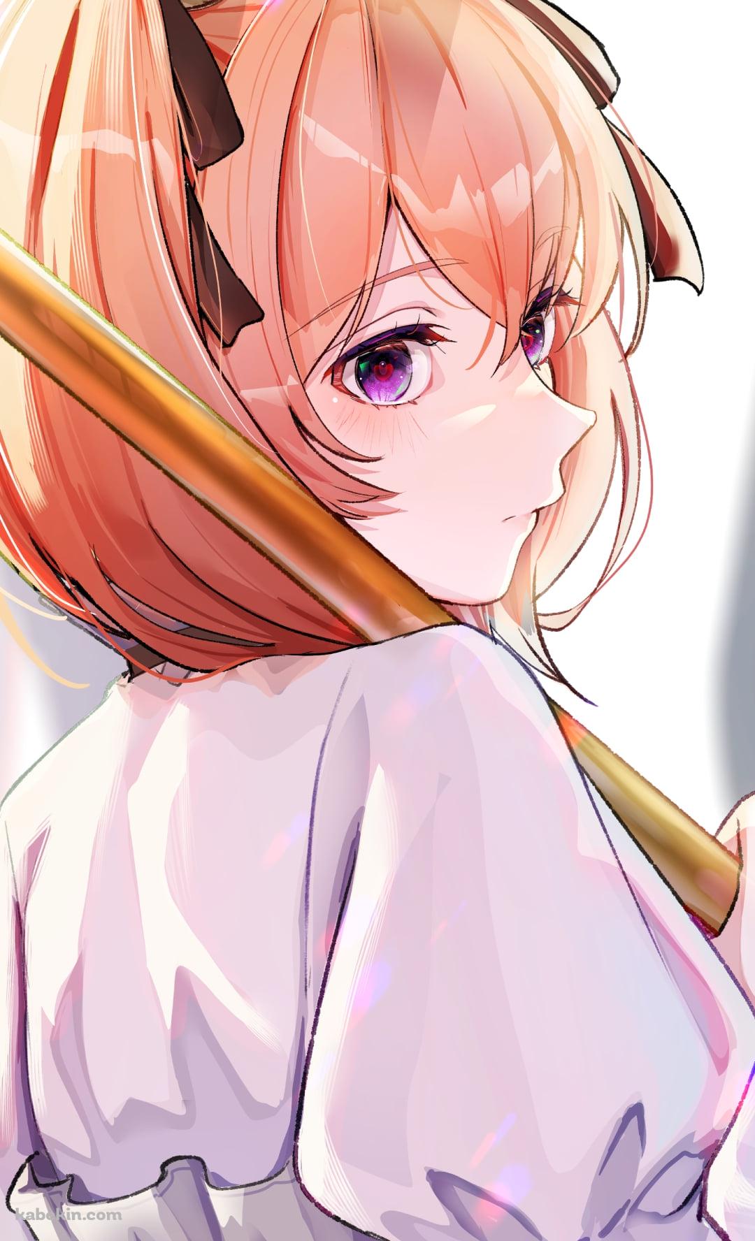 金の棒を持つリーニエ / 葬送のフリーレンのAndroidの壁紙(1080px x 1776px) スマホ用