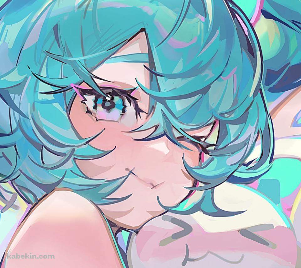 シナモロールを抱くシナミク / 初音ミク / サンリオ / ボカロのAndroidの壁紙(960px x 854px) スマホ用