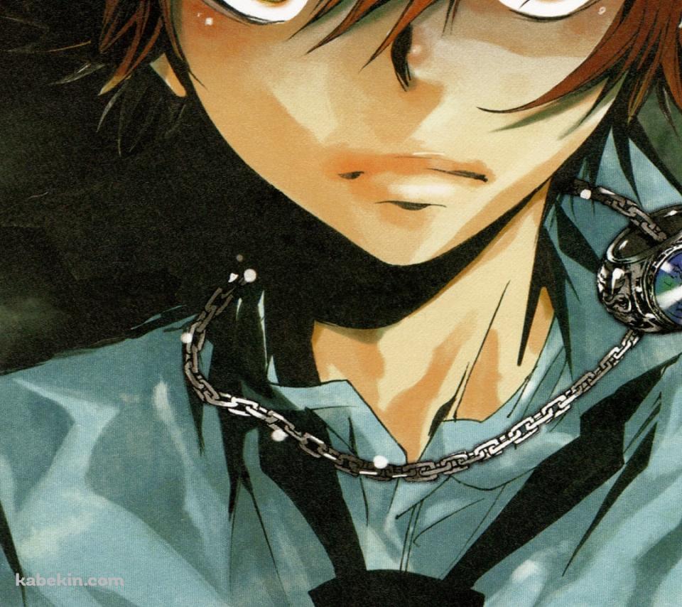 鋭い眼光の沢田綱吉 / 家庭教師ヒットマンREBORN!のAndroidの壁紙(960px x 854px) スマホ用