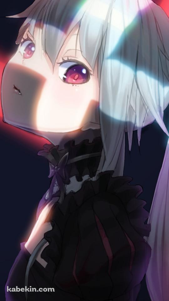 十字の光が照らす可愛い篝ノ霧枝 / 美少女万華鏡のAndroid用のスマホ壁紙(540 x 960)| 壁紙キングダム
