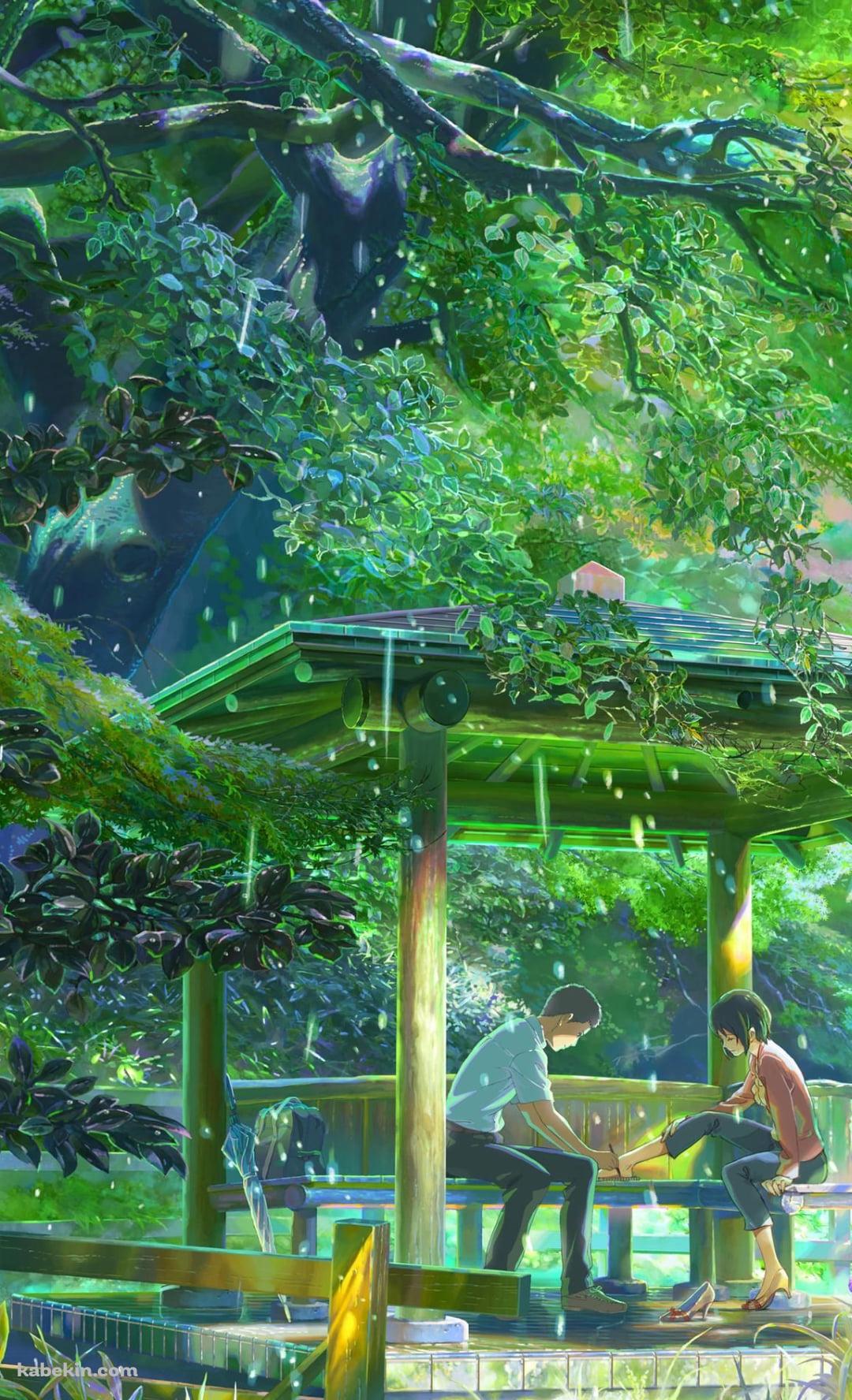 言の葉の庭 / Garden Of WordsのAndroidの壁紙(1080px x 1776px) スマホ用