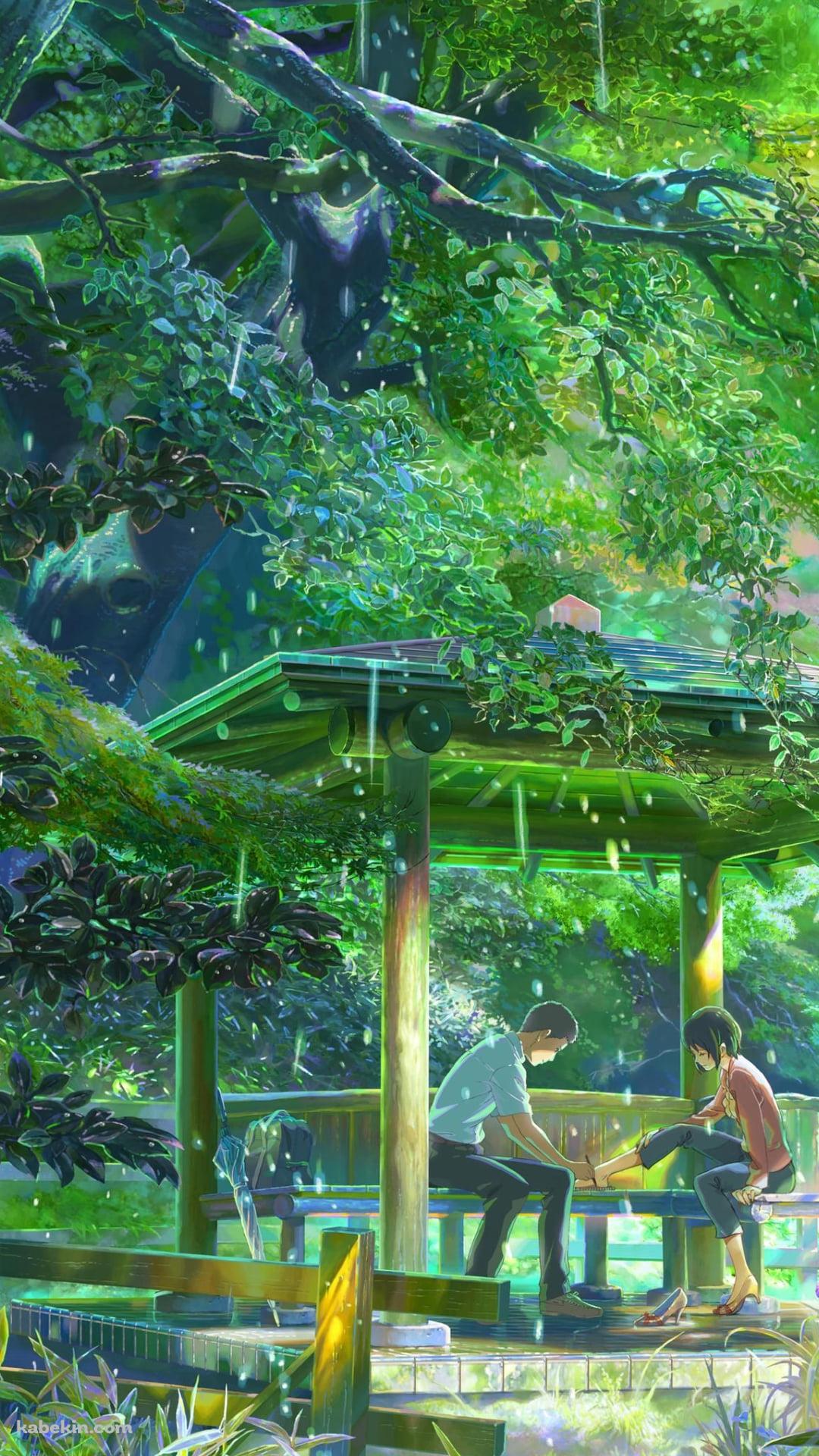 言の葉の庭 / Garden Of WordsのAndroidの壁紙(1080px x 1920px) スマホ用