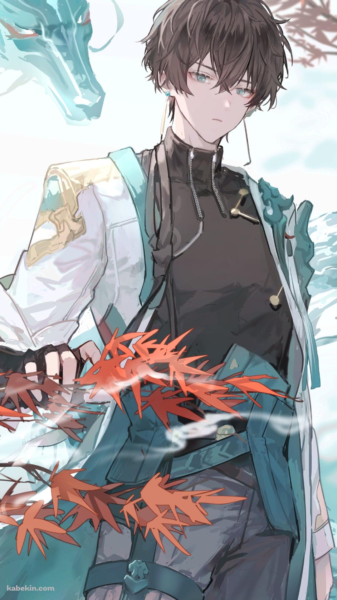 紅葉を触る丹恒 / 原神のAndroidの壁紙(1080px x 1920px) スマホ用