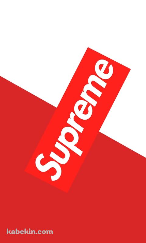 赤×白 SupremeのAndroidの壁紙(480px x 800px) スマホ用