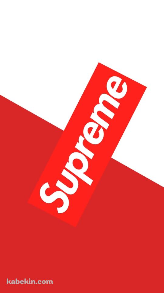 赤×白 SupremeのAndroidの壁紙(540px x 960px) スマホ用