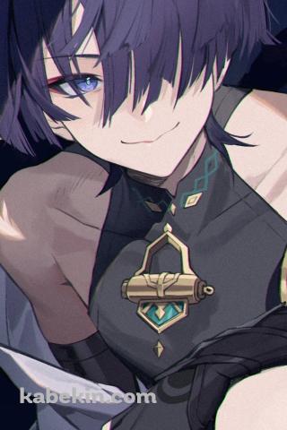 立膝をつくスカラマシュ / 放浪者 / 原神のAndroidの壁紙(320px x 480px) スマホ用