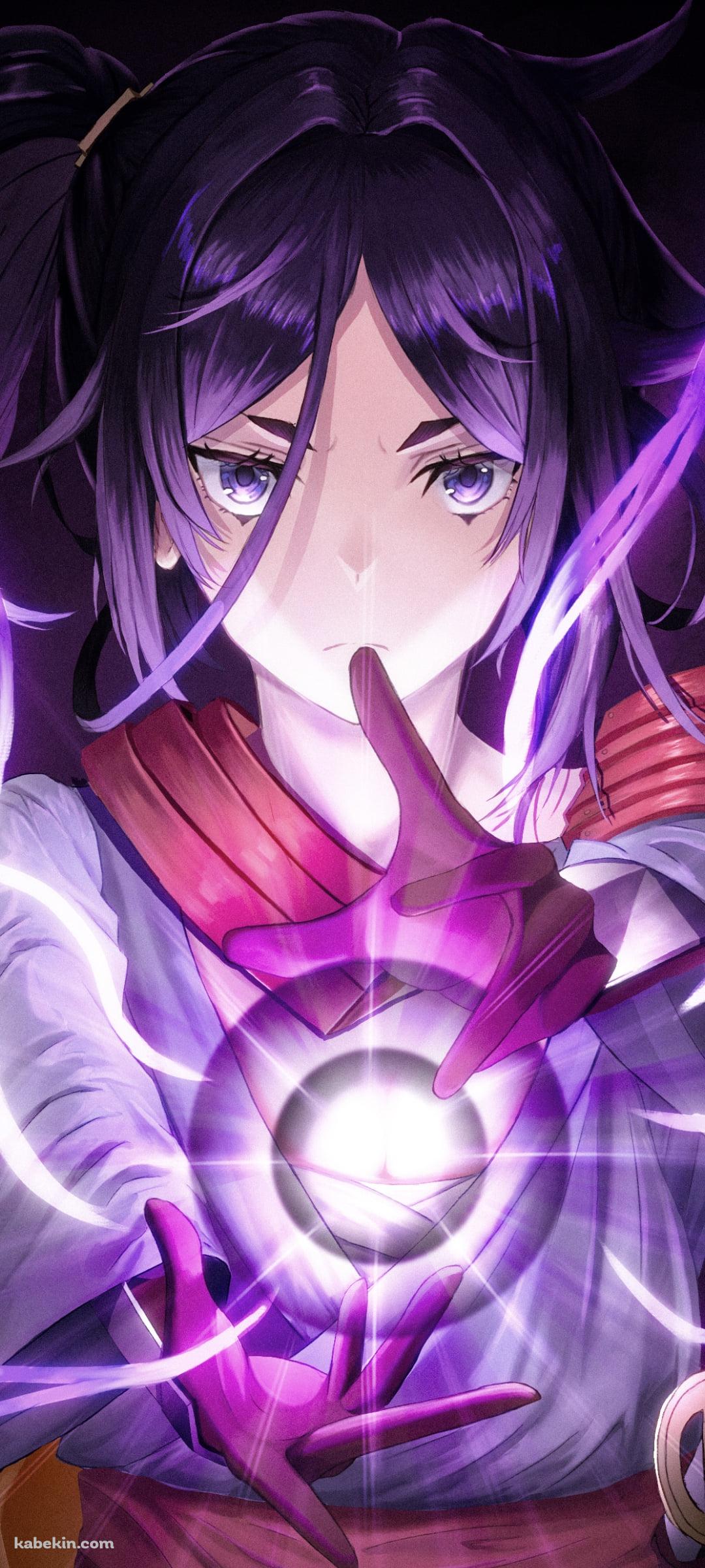 魔法を詠唱するヤマト命 / ダンジョンに出会いを求めるのは間違っているだろうかのAndroidの壁紙(1080px x 2400px) スマホ用