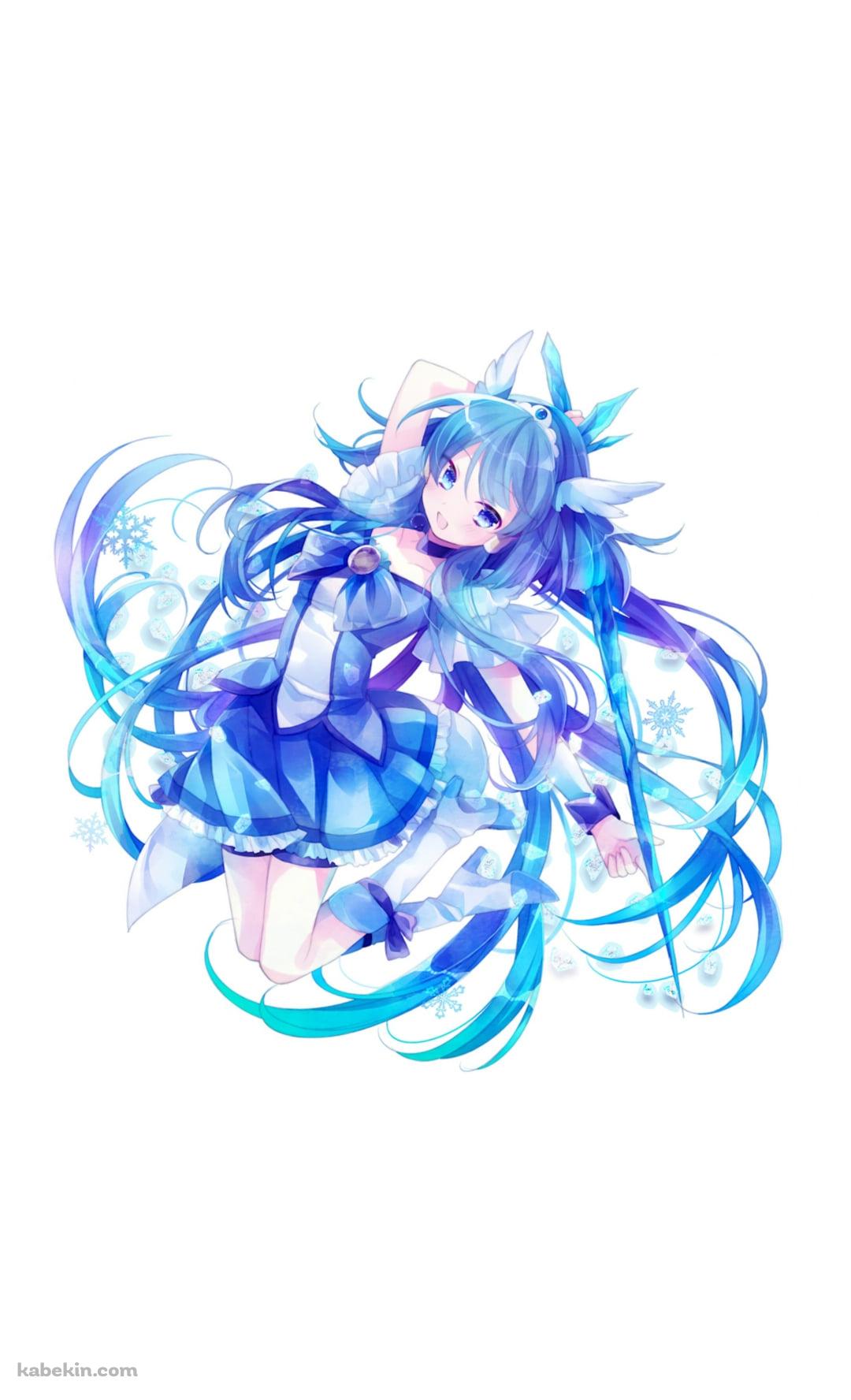 氷の剣を振るう青木れいか / キュアビューティ / スマイルプリキュア!のAndroidの壁紙(1080px x 1776px) スマホ用