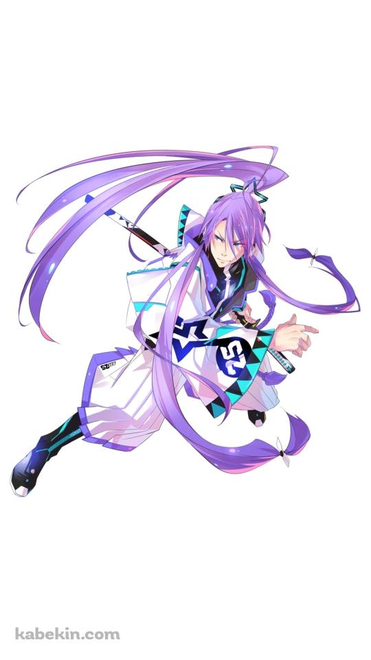 剣を持つかっこいい神威がくぽ / ボーカロイドのAndroidの壁紙(540px x 960px) スマホ用